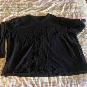 Duluth Trading Co Black Short Sleeve Pocket Tee 4XL